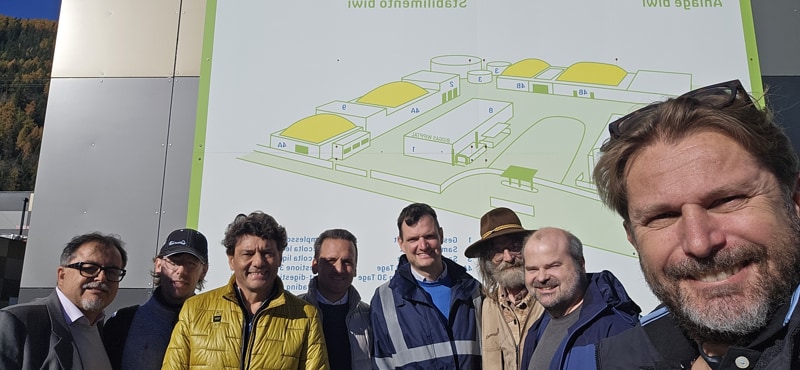 foto di gruppo visita Wipptal